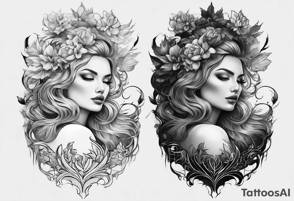 rebirth tattoo idea