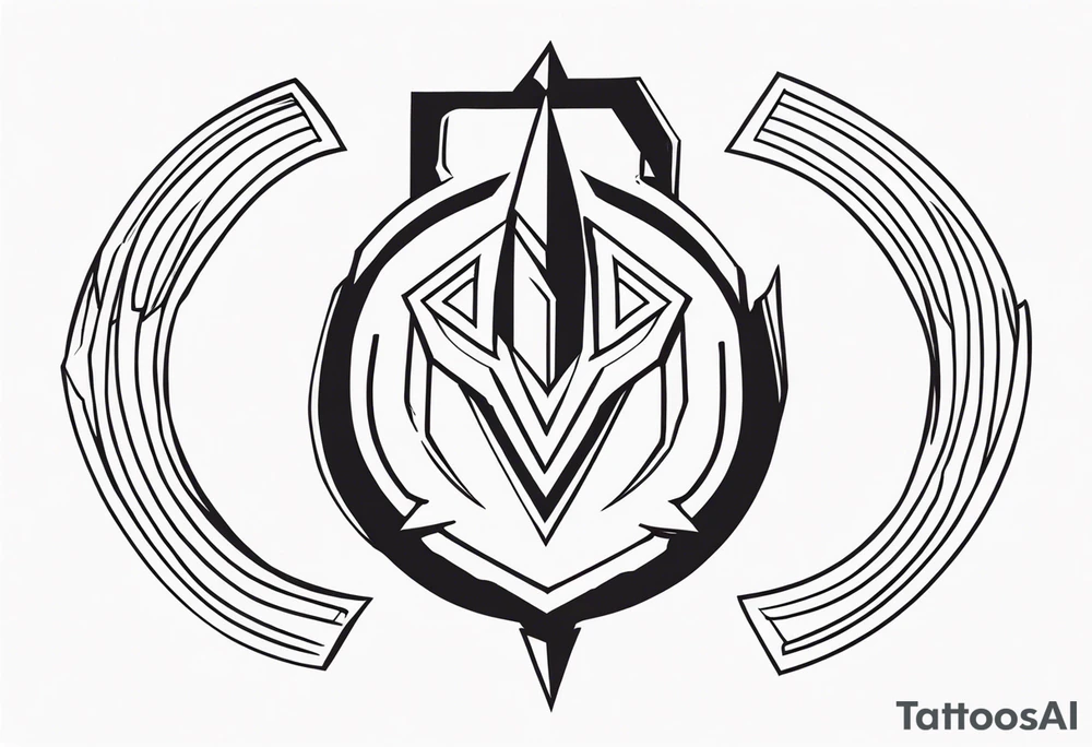 Ancient spartan symbol tattoo tattoo idea