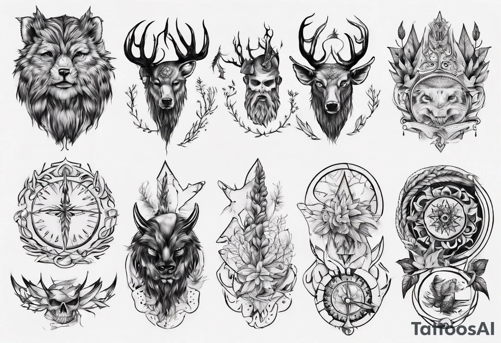 Scandinavia tattoo idea