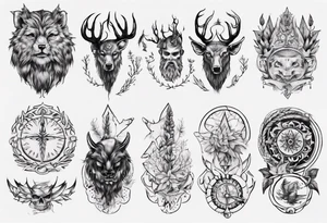 Scandinavia tattoo idea