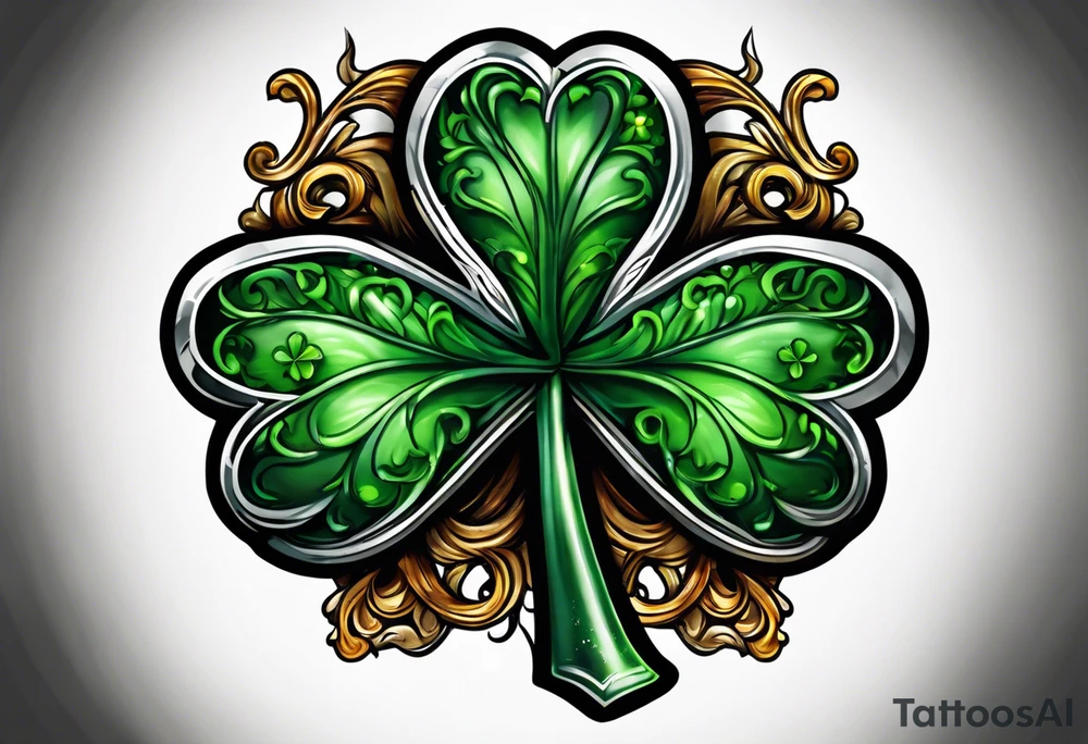 Shamrock tattoo idea