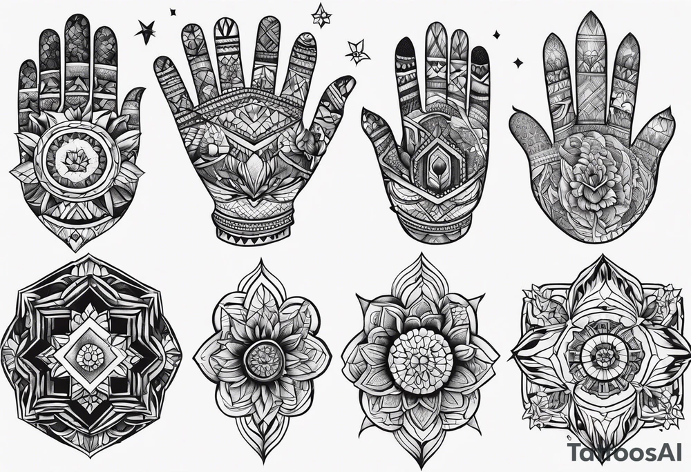 Hand tattoo tattoo idea