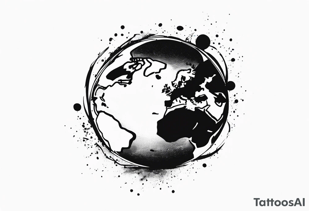 earth shattering tattoo idea