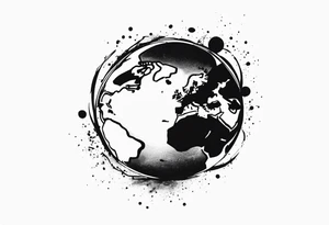earth shattering tattoo idea