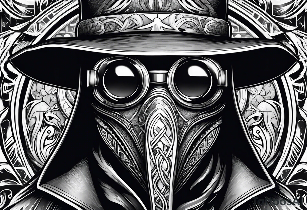 Plague doctor tattoo idea