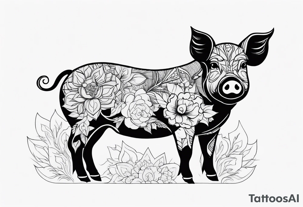 pigs tattoo idea