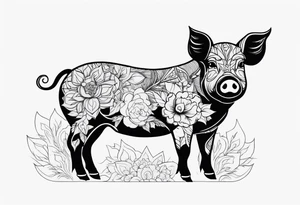 pigs tattoo idea