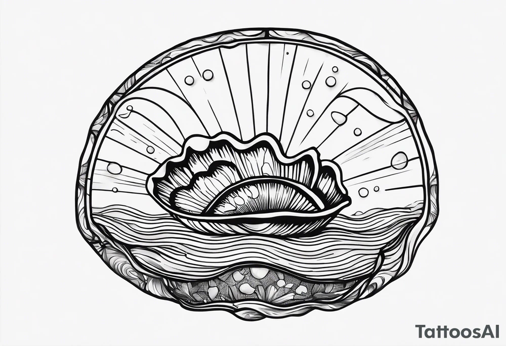 The world is your oyster tattoo idea