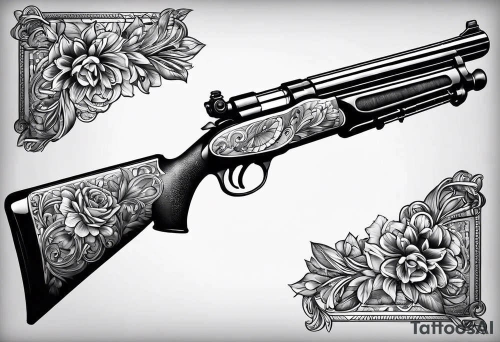 Shotgun tattoo idea