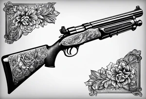 Shotgun tattoo idea