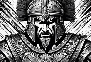 spartan tattoo idea