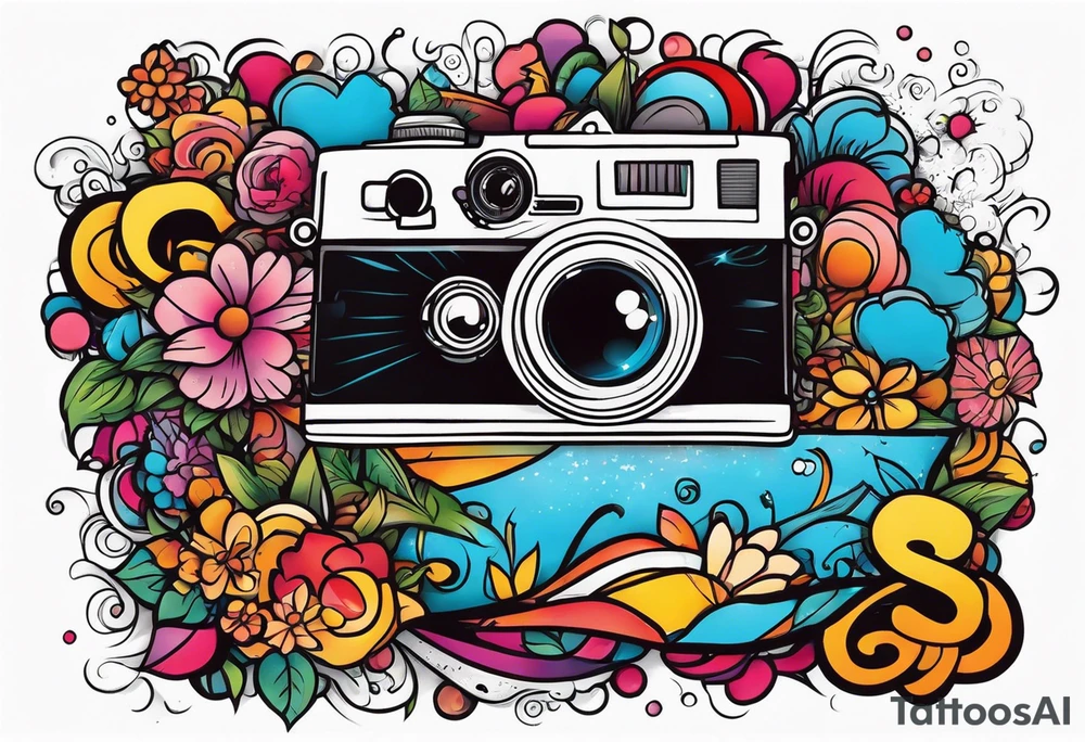 Photography tattoo idea