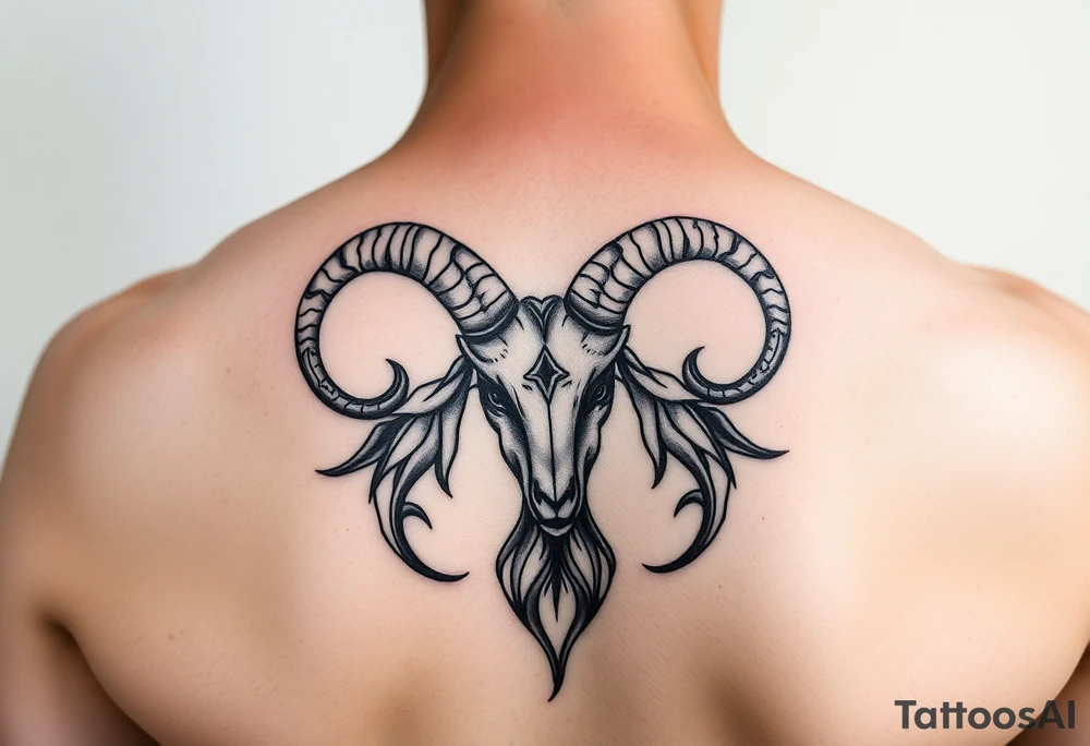 Emily. Aries. Feminine dark erotic tattoo idea