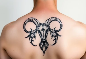 Emily. Aries. Feminine dark erotic tattoo idea