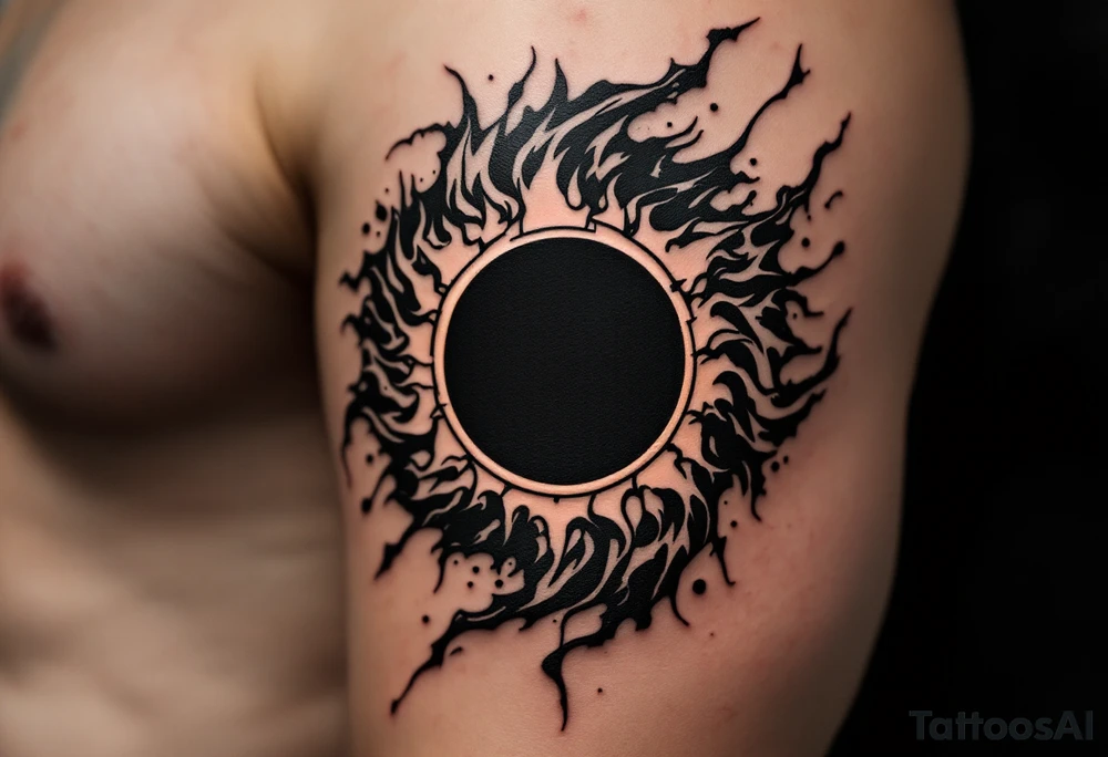 Eclipse tattoo idea