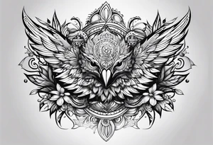 optical tattoo idea