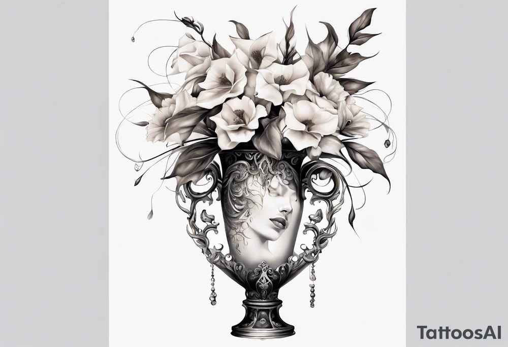 a vase by karol bak tattoo idea