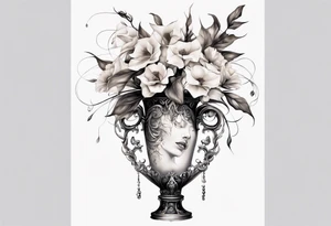 a vase by karol bak tattoo idea
