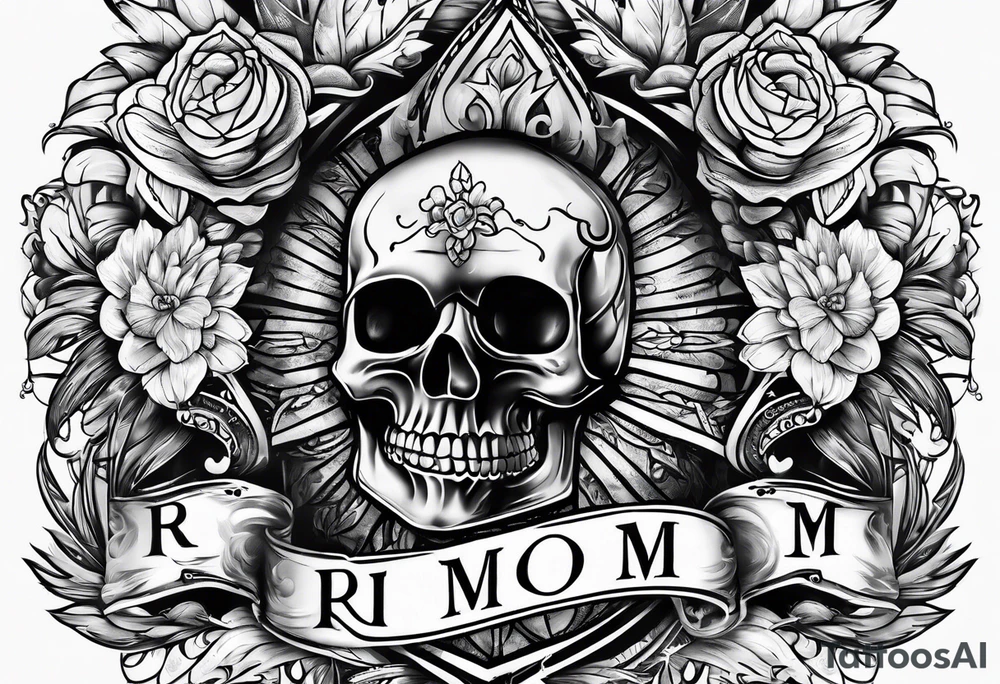 Rip mom tattoo idea
