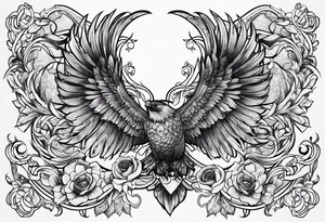 stomach tattoo idea