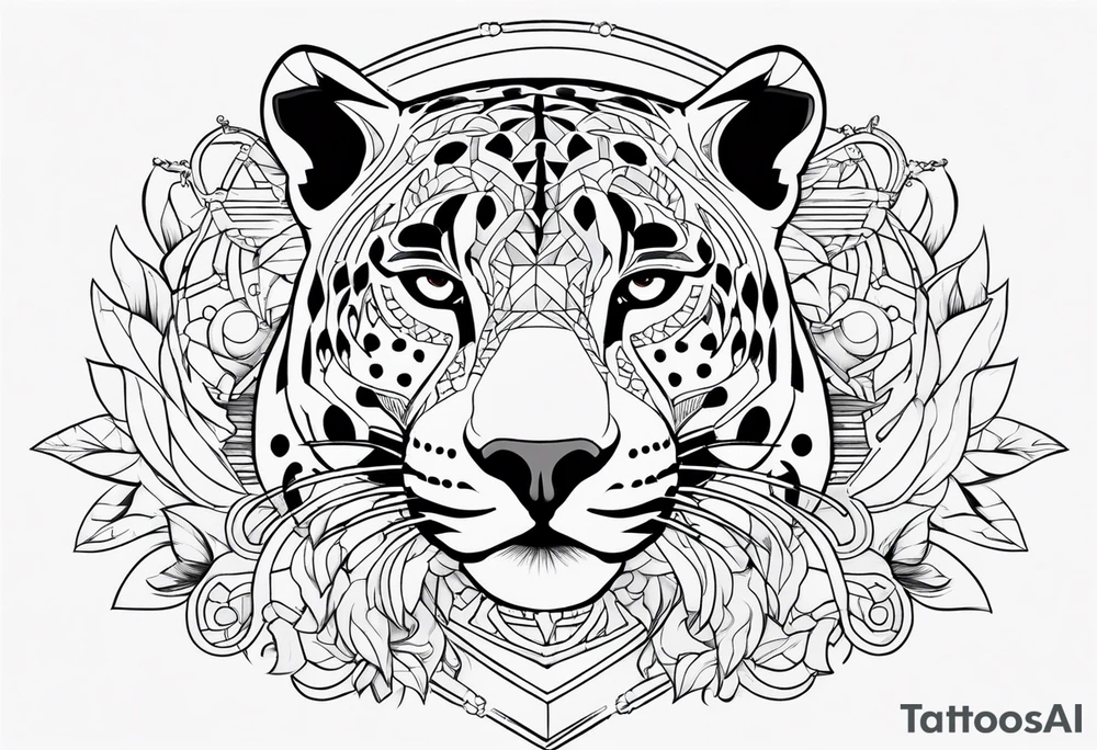 Jaguar tattoo idea