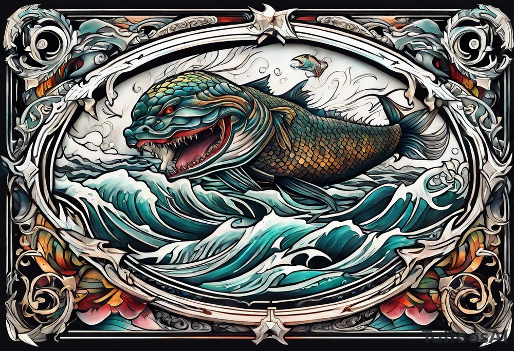 Leviathan tattoo idea