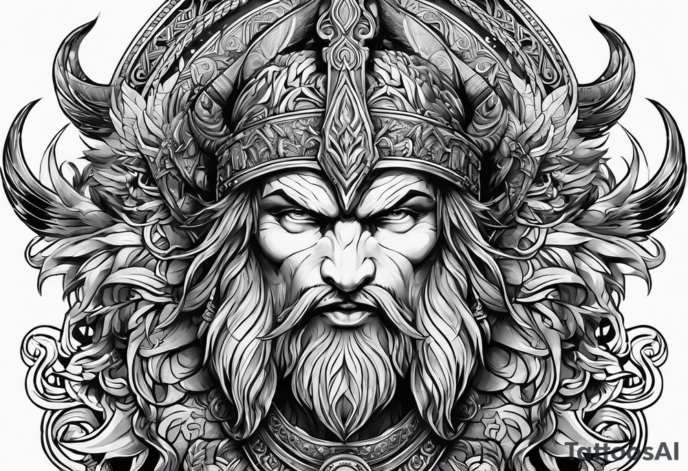 Valhalla gods tattoo idea