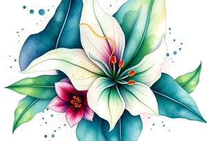 Lilly of the vally tattoo idea
