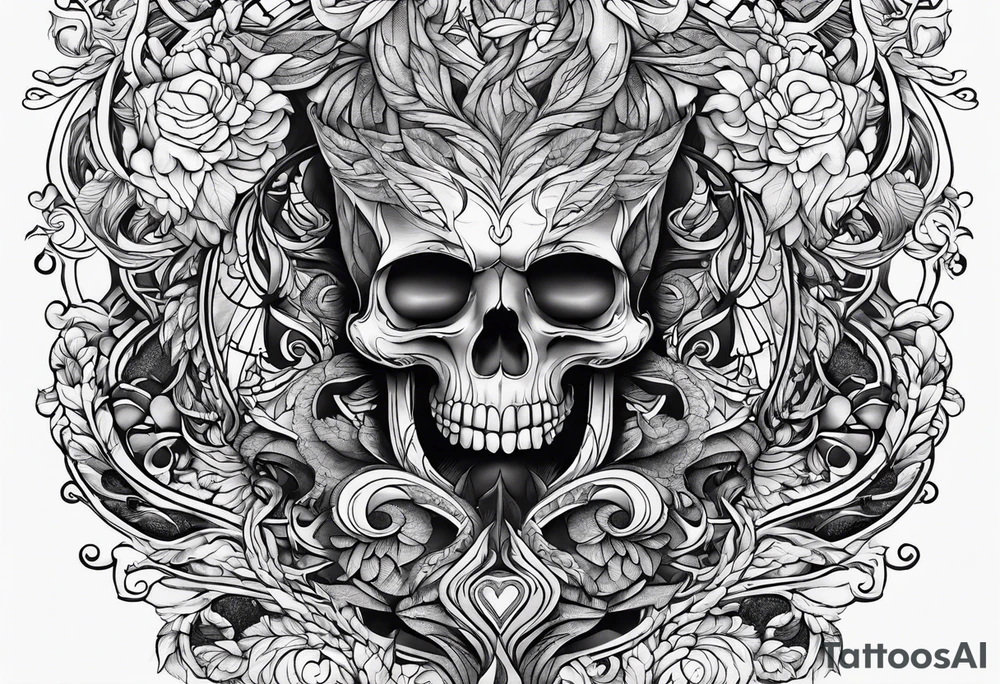 human veins tattoo idea