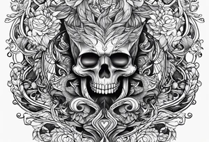 human veins tattoo idea