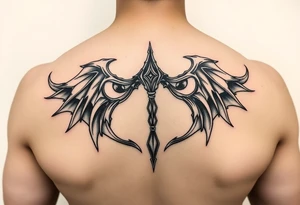 kinky fetish latex dominatrix tattoo idea