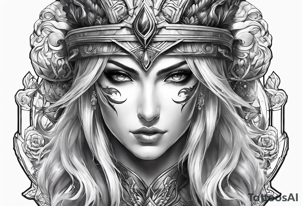 pantheon for league of legends tattoo idea