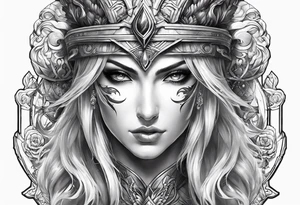 pantheon for league of legends tattoo idea