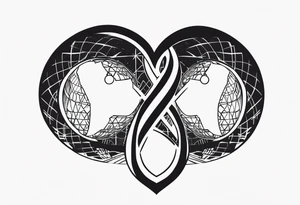 Combine infinity symbol and the earth in to a love couple tattoo tattoo idea