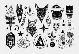 Best friends young tattoo idea