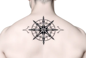 Compass tattoo idea