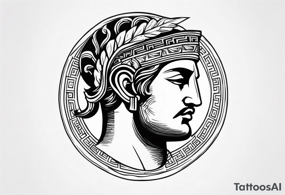 Ancient greek tattoo tattoo idea