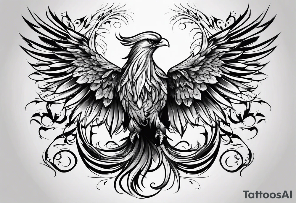 phoenix tattoo idea