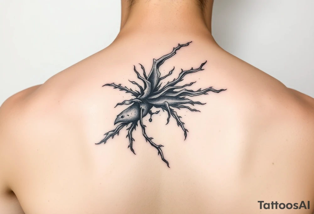 dark wind tattoo idea