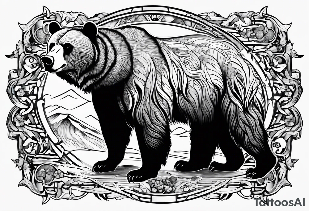 Grizzly Bear tattoo idea