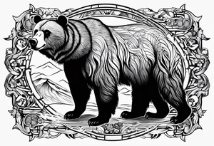Grizzly Bear tattoo idea
