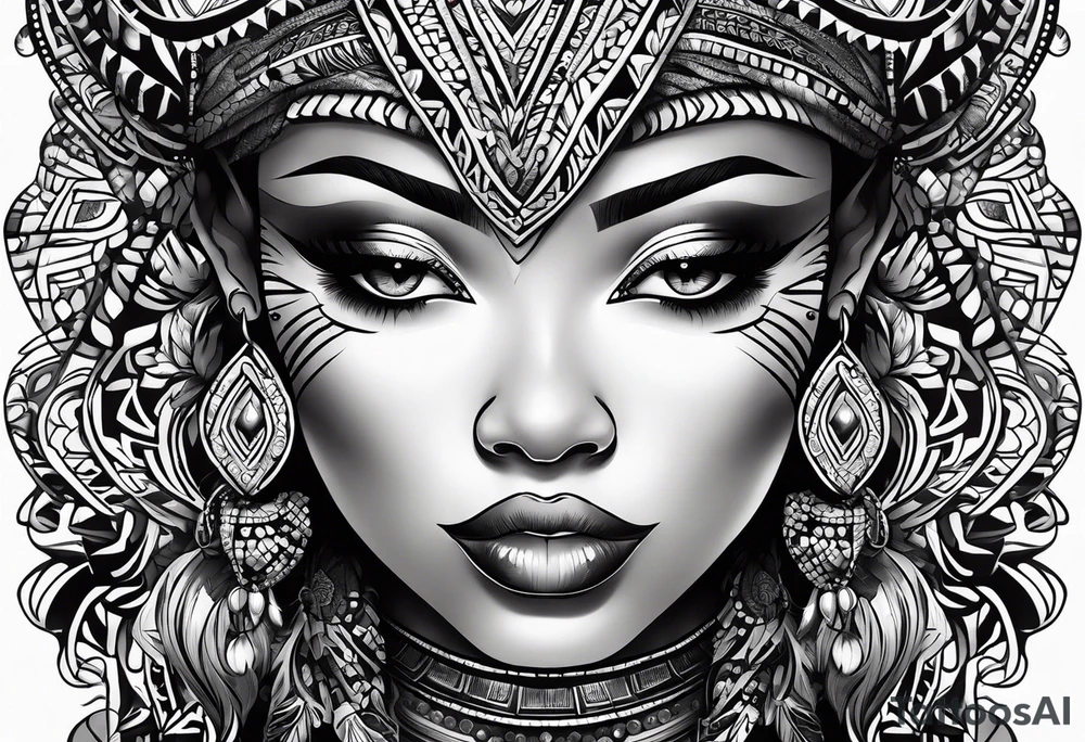 African tattoo idea