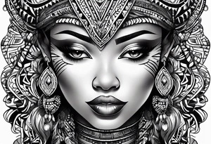 African tattoo idea