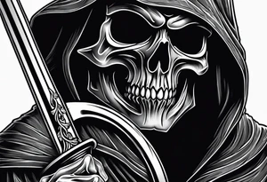 Grim reaper tattoo idea