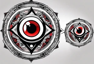 Tatto from Itachi with his mangekyou sharingan tattoo idea