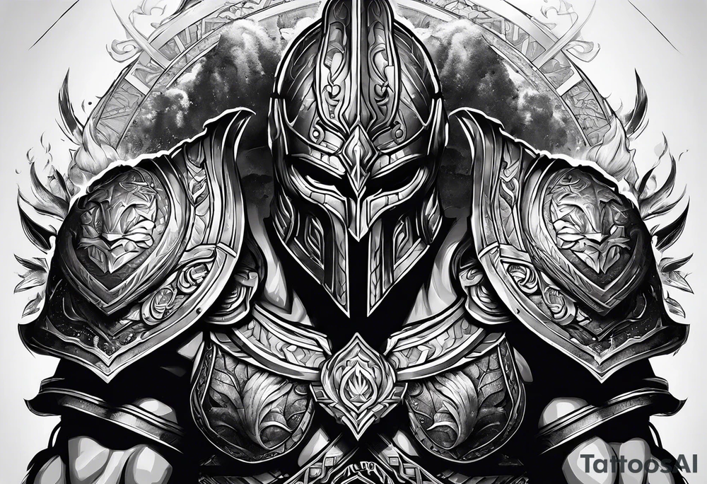 Ares God of War tattoo idea
