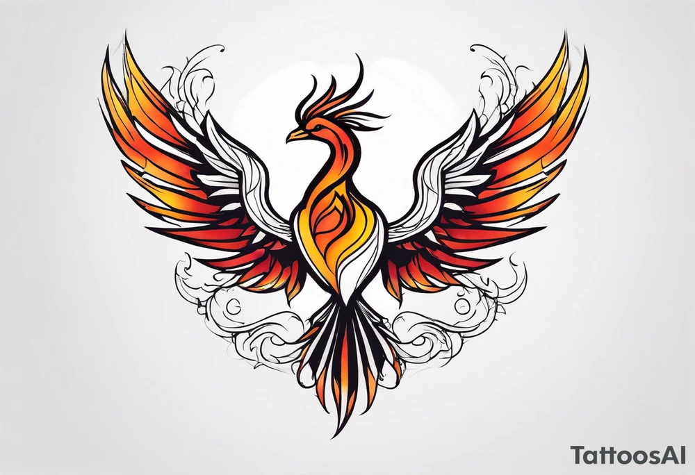 phoenix tattoo idea