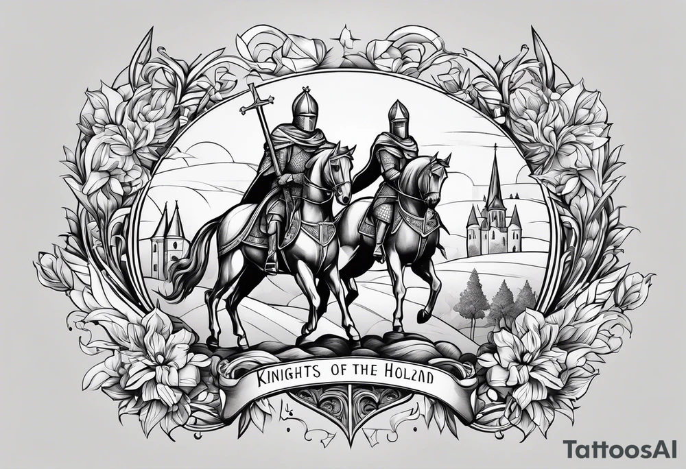 Christian Knights of the kingdom of holland tattoo idea