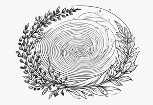 spiral heather tattoo idea