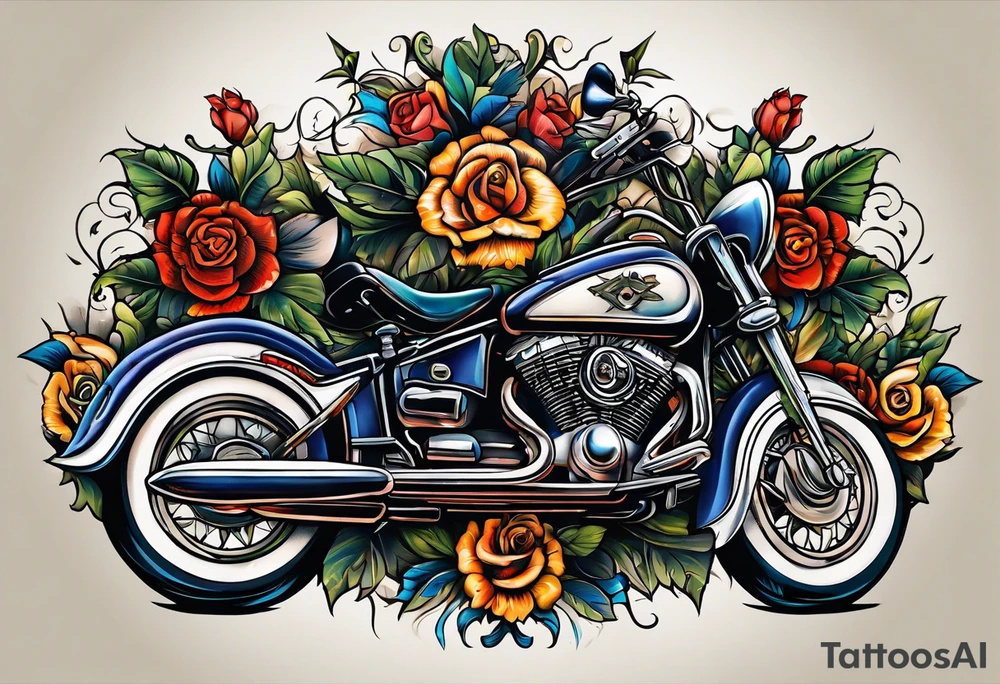 The year 1974 tattoo idea